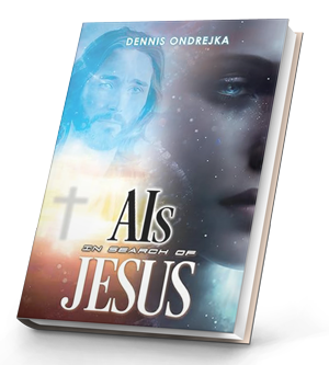 AIs in search of Jesus, book cover.