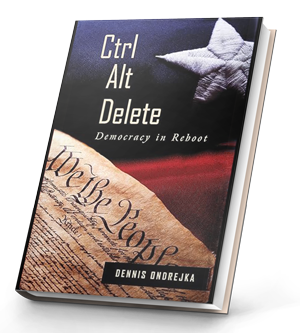 Ctrl Alt Delete: Democracy in Reboot, book cover.