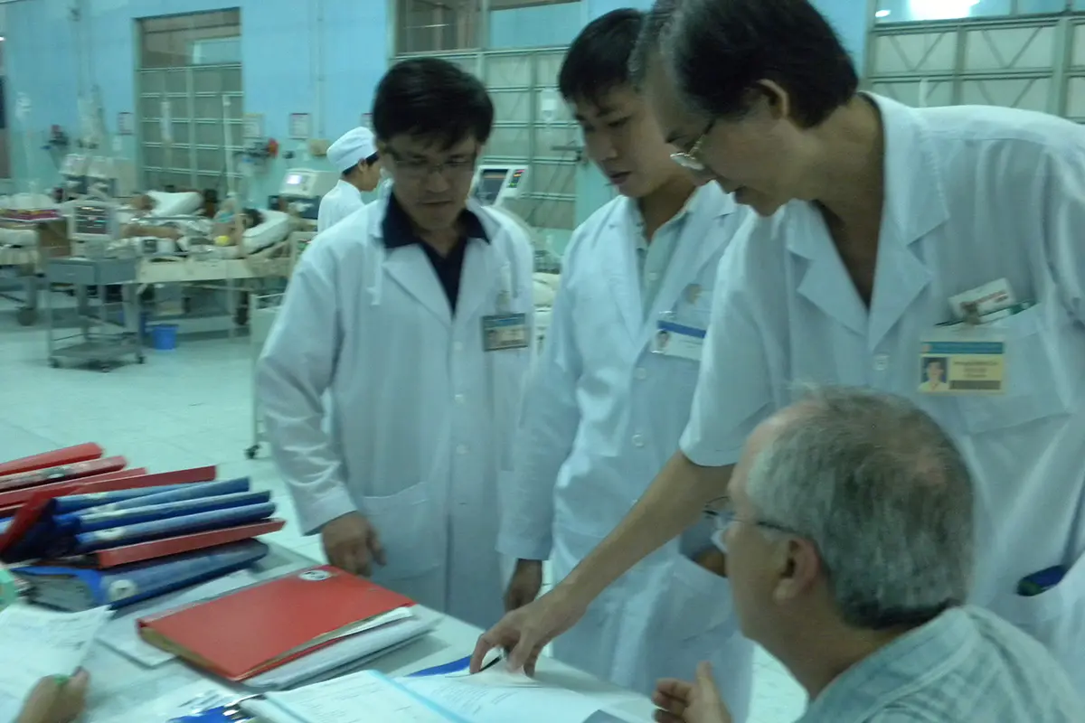 Workshop in Vietnam.